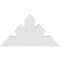 Ekena Millwork Richland Architectural Grade PVC Gable Bracket, 36"W x 19 1/2"H x 4"D x 6"F, 13/12 Pitch GBP036X20X0406RIC00 - alternate 5